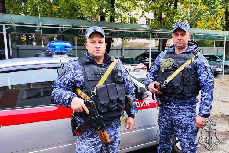 Подозреваемого в убийстве задержали росгвардейцы в Брянске