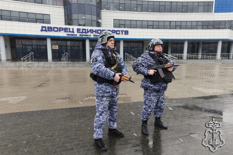 В Брянске Росгвардия обеспечила безопасность всероссийских соревнований по борьбе